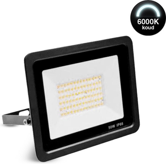 Projecteur LED - 50 watts - Couleur de lumière blanc froid 6000K - IP66 -  Durable et... | bol.com