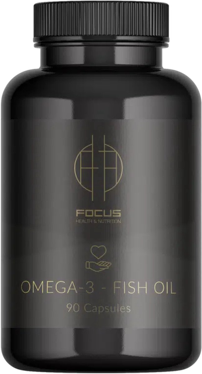 Focus Health Nutrition® Omega 3 Visolie - Omega 3 6 9 Capsules - Omega-3 - 90 capsules - 1000 mg 50/25