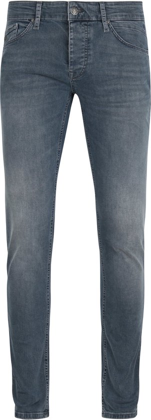 Cast Iron - Riser Jeans Slim Grijs - Heren - Maat W 36 - L 34 - Slim-fit
