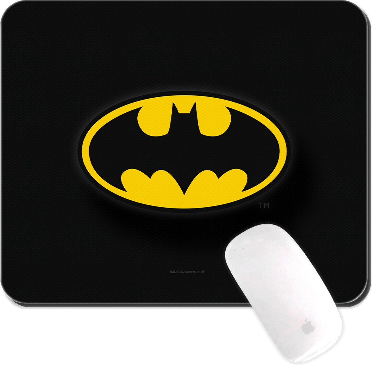 Batman logo - Muismat 22x18cm 3mm dik