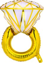 Folieballon Ring, 60x95cm | huwelijk | getrouwd versiering