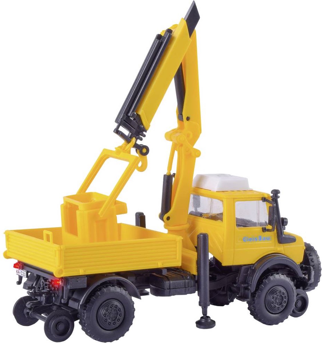 KIBRI H0 11090 MB Unimog THW Bausatz in OVP QR8856 EUR 27,99 - DE