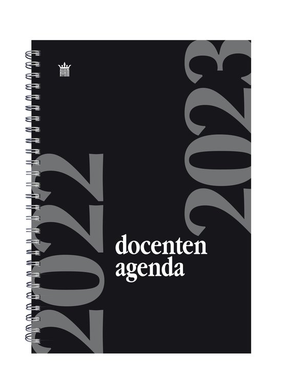 Door gebonden Is Ryam Docenten Agenda Spiraal - 2022/2023 - Zwart - Week per 2 pagina's -  21x29.7cm (A4) | bol.com