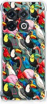 Anti-shock Hoesje met foto OnePlus 10 Pro Telefoon Hoesje met doorzichtige rand Birds