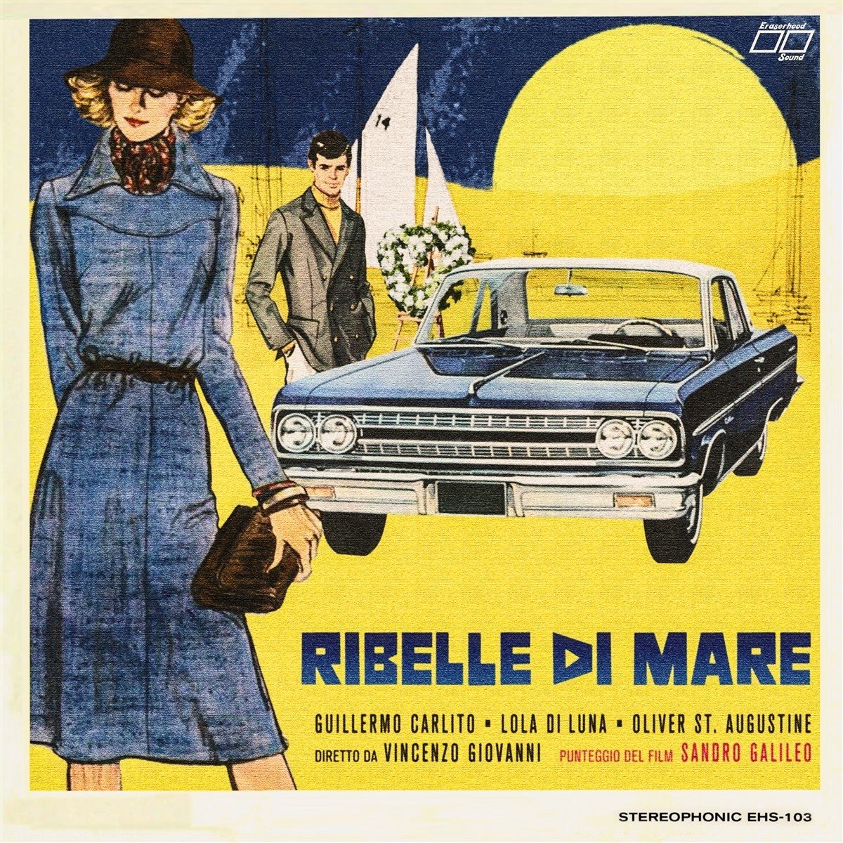 Sandro Galileo & Eraserhood Sound - Ribelle di Mare (LP) (Coloured Vinyl) (Limited Edition)