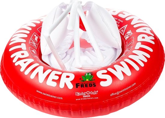 DE VEILIGE BABY ZWEMBAND: ZWEMTRAINER | SWIMTRAINER "Classic" ® rood (3 maanden tot 4 jaar) (Keurmerken: CE-TüV-EN13138-1:2014)