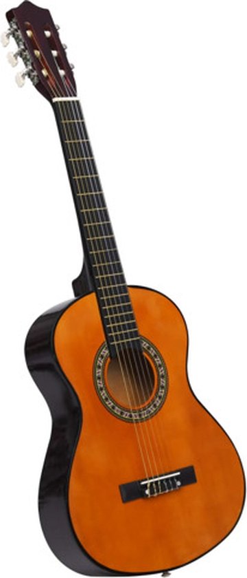 vidaXL - Gitaar - klassiek - beginner - kinderen - 1/2 - 34" - lindenhout