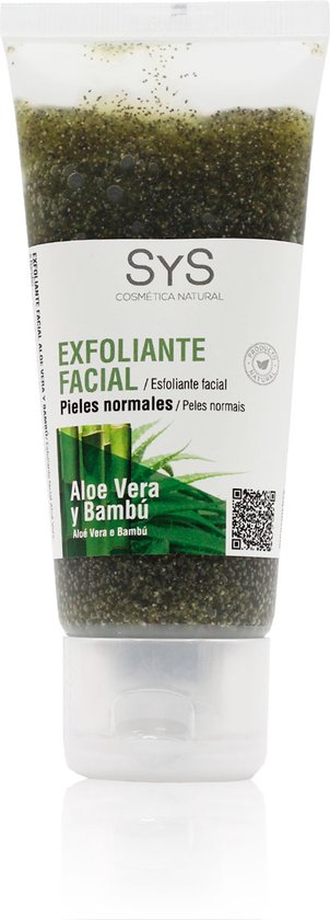 Labor SYS Gesichtspeeling Mit Aloe Vera & Bambus – 100 Ml, Sanfte Reinigung, Ohne Parabene