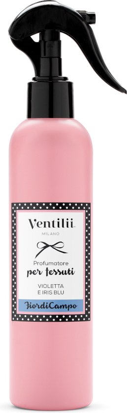 Huisparfum Fior di Campo 250ml – Ventilii Milano | roomspray interieurspray geurverspreider textielverfrisser