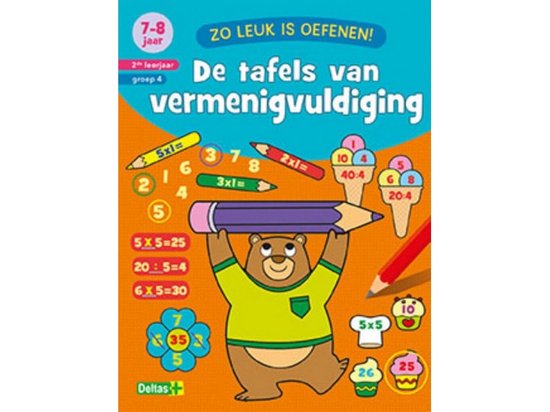 Speel En Oefenboek De Tafels Van Vermenigvuldiging Znu