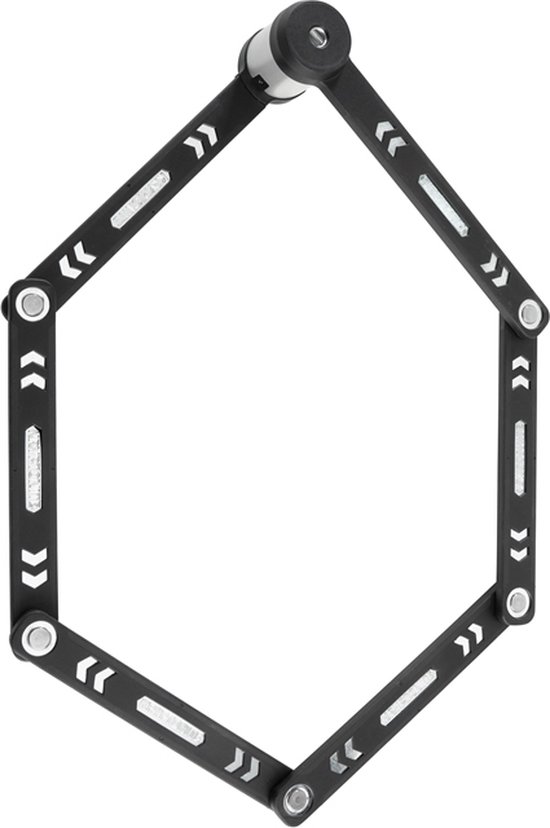 Kryptonite Kryptolok 610 S Vouwslot met Houder - Vouwslot Fiets - 100 cm lang - Zwart van Kryptonite — afbeelding 3