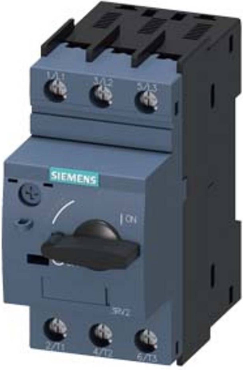 Siemens 3RV2011-1CA10 Vermogensschakelaar 1 stuk(s) Instelbereik (stroomsterkte): 1.8 - 2.5 A Schakelspanning (max.): 6