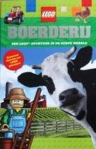 Lego boerderij boek - informatief - een lego avontuur met minifiguren in de echte wereld - koe tractor boer