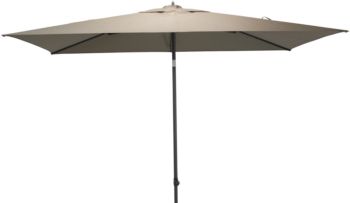 Bol.com 4-Seasons stokparasol Azzurro 200 x 300 cm - Taupe aanbieding