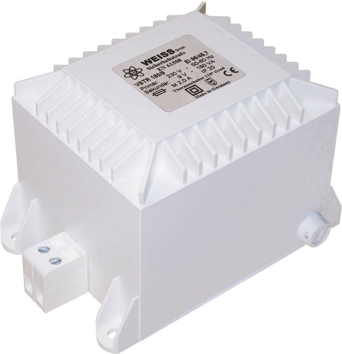 Weiss Elektrotechnik VSTR 100/18 Veiligheidstransformator 1 x 230 V 1 x 18 V/AC 100 VA 5.56 A