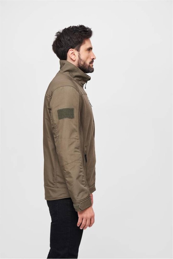 Veste Urban Classics -3XL- Veste Polaire Ripstop Vert