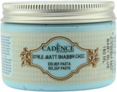 Cadence Style Mat Pâte à Relief Shabby Chic 150 ml Bleu Bébé