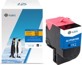G&G toner compatibel met Lexmark 802SK (80C2SK0) Tonercartridge zwart hoge capaciteit Huismerk 2500 pagina's