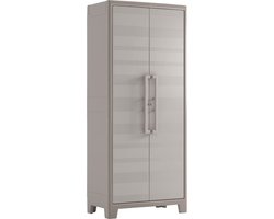 Keter Gulliver Hoge Kast - 4 planken - 44x80x182cm - Zand/Beige