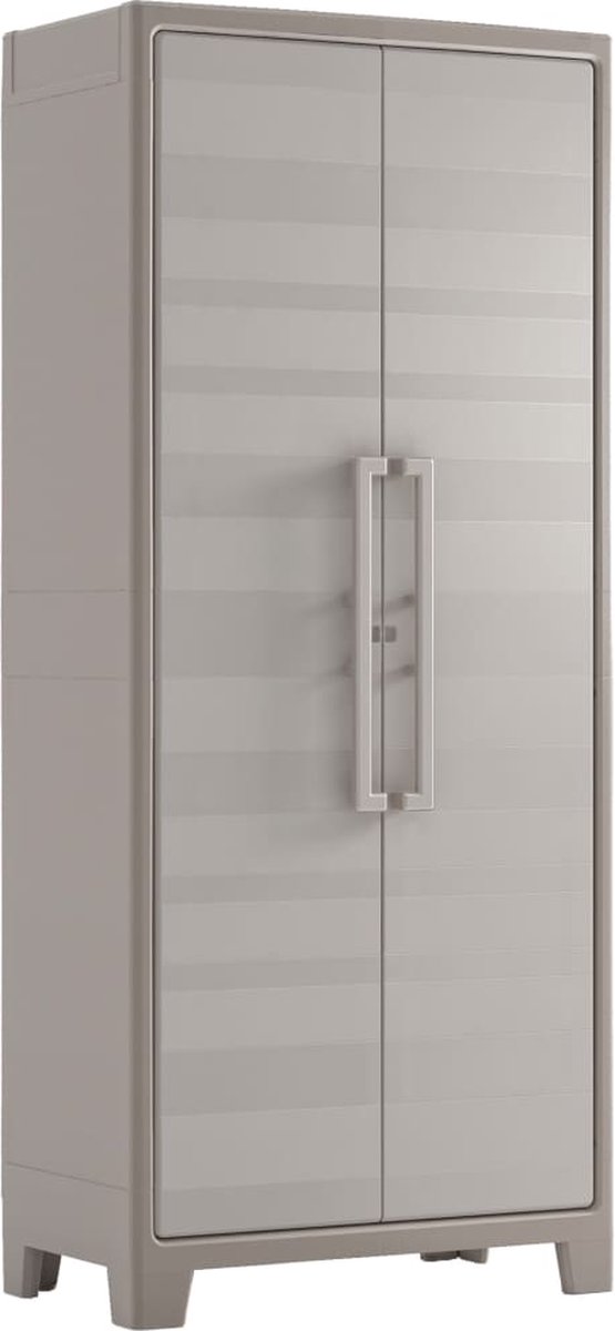 Keter Gulliver Hoge Kast - 4 planken - 44x80x182cm - Zand/Beige