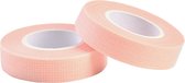 Lashes & More -  Wimpertape Zalmroze (9 meter) - Wimperextensions - Wimper tape - Beautytape - Medische tape - Wimper tool - Hyperallergeen - Huidvriendelijk – Tape – Non Wooven Tape