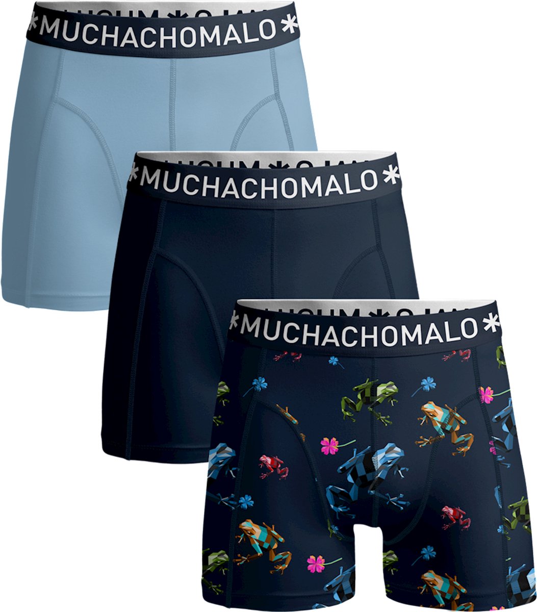 Muchachomalo Boys Boxershorts - 3 Pack - Maat 134/140 - Jongens Onderbroeken - Muchachomalo