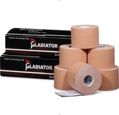 Gladiator Sports Kinesio Tape (6 rouleaux) - Beige