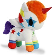 Pluche witte eenhoorn knuffel 25 cm