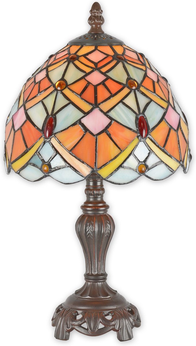 Tiffany stijl tafellamp 35,5 cm