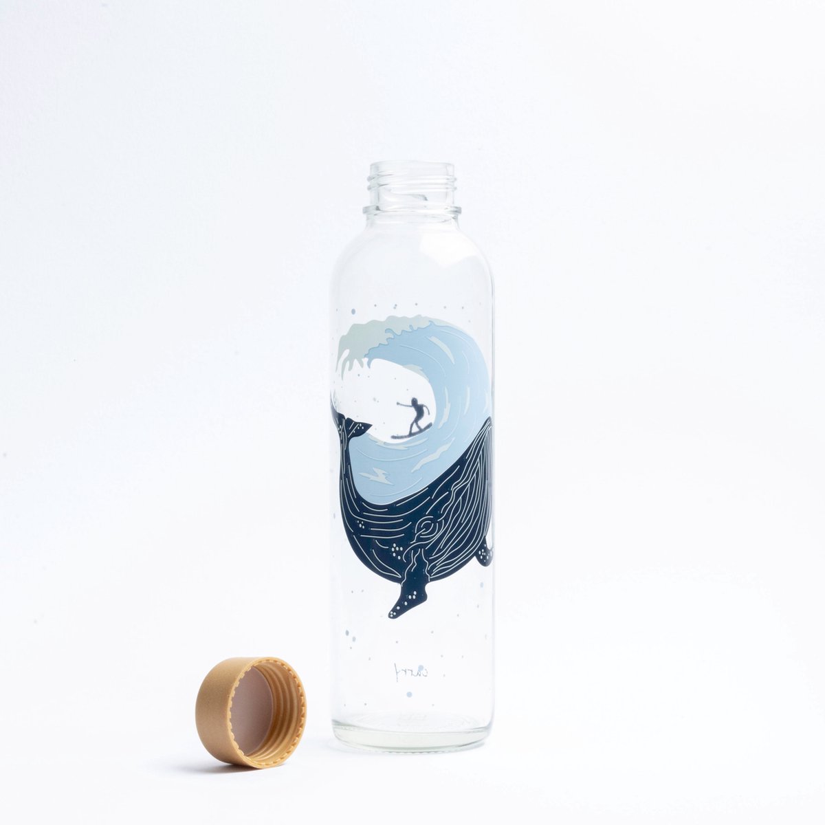 Carry Bottles - Ocean Surf 700 ml - drinkfles glas