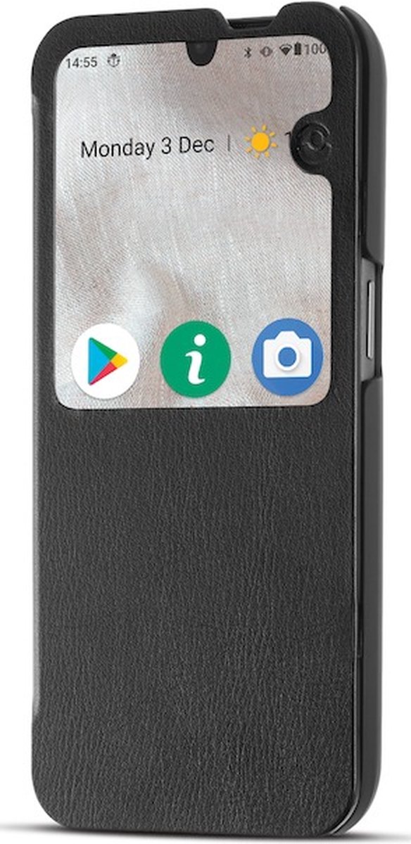 Doro 8100 - Telefoonhoesje - Flip cover - Zwart