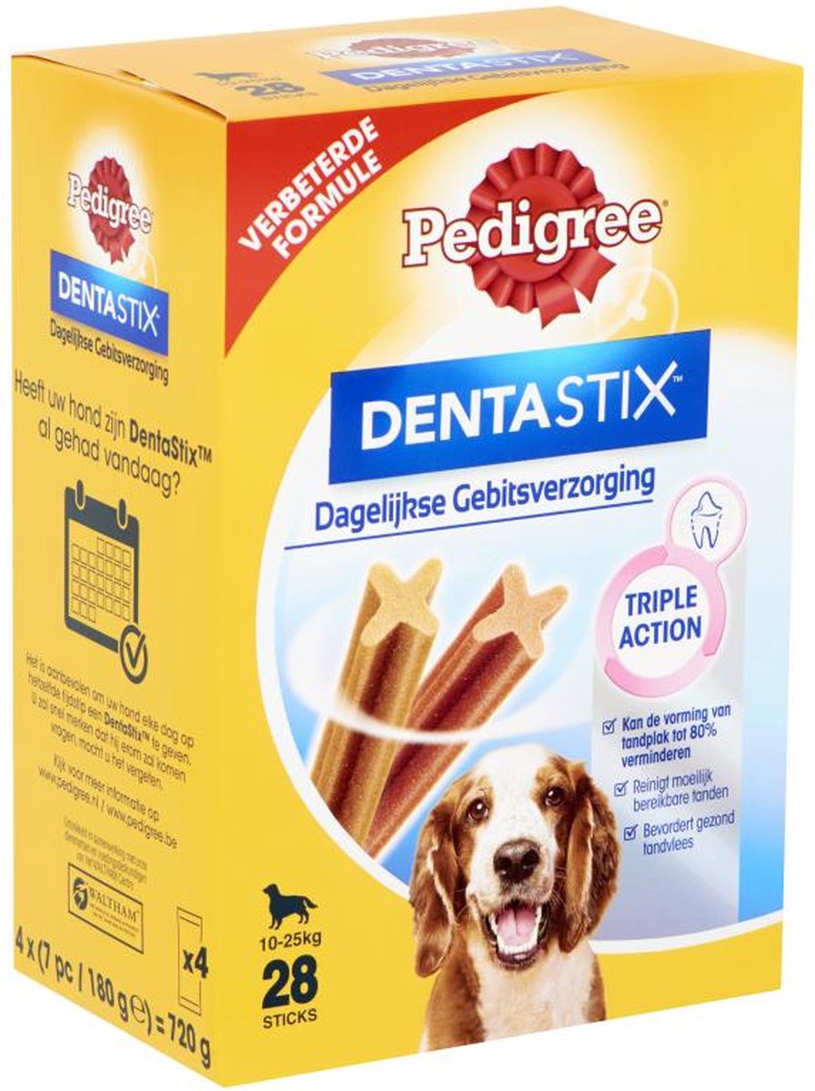 Pedigree - Dentasticks - Multipack - Medium 10-25 kg - 28 stuks
