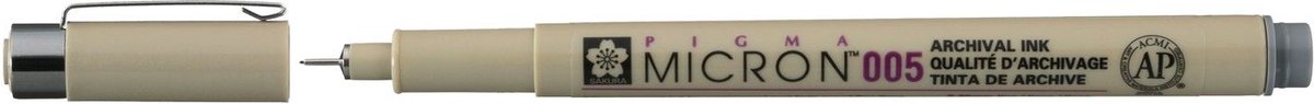 Sakura Pigma micron 005 - Koelgrijs - 0,20mm