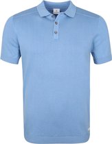Blue Industry - M16 Poloshirt Lichtblauw - Modern-fit - Heren Poloshirt Maat M