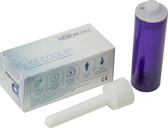 Hemorcool® - Aambei Koelstick - Aambeien Behandelen - Aambeienverzorging - Bloedende Aambeien - Cryostick - Verkoelend - Pijnloos - Ontstekingsremmend - Inwendige En Uitwendige Aambeien - 1 Stick