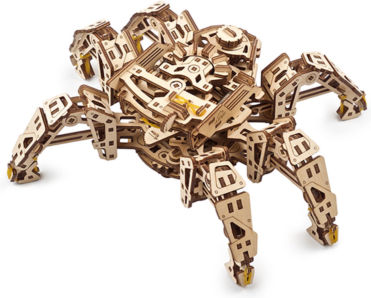 UGEARS Houten 3D Model - Hexapod Verkenner — afbeelding 5
