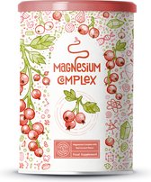 Magnesium Complex - Magnesium poeder supplement met 6 verschillende biobeschikbare magnesiumverbindingen - Vegan, ideaal voor sporters, ter ondersteuning van spier, zenuw & elektrolytenbalans 300gram