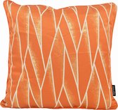 Silky Orange Kussenhoes | Velvet / Polyester / Satijnlook | 45 x 45 cm