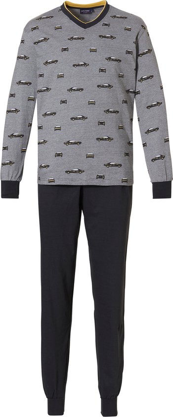 Pastunette men - Traffic - Pyjamaset - Donker grijs - Maat 2XL
