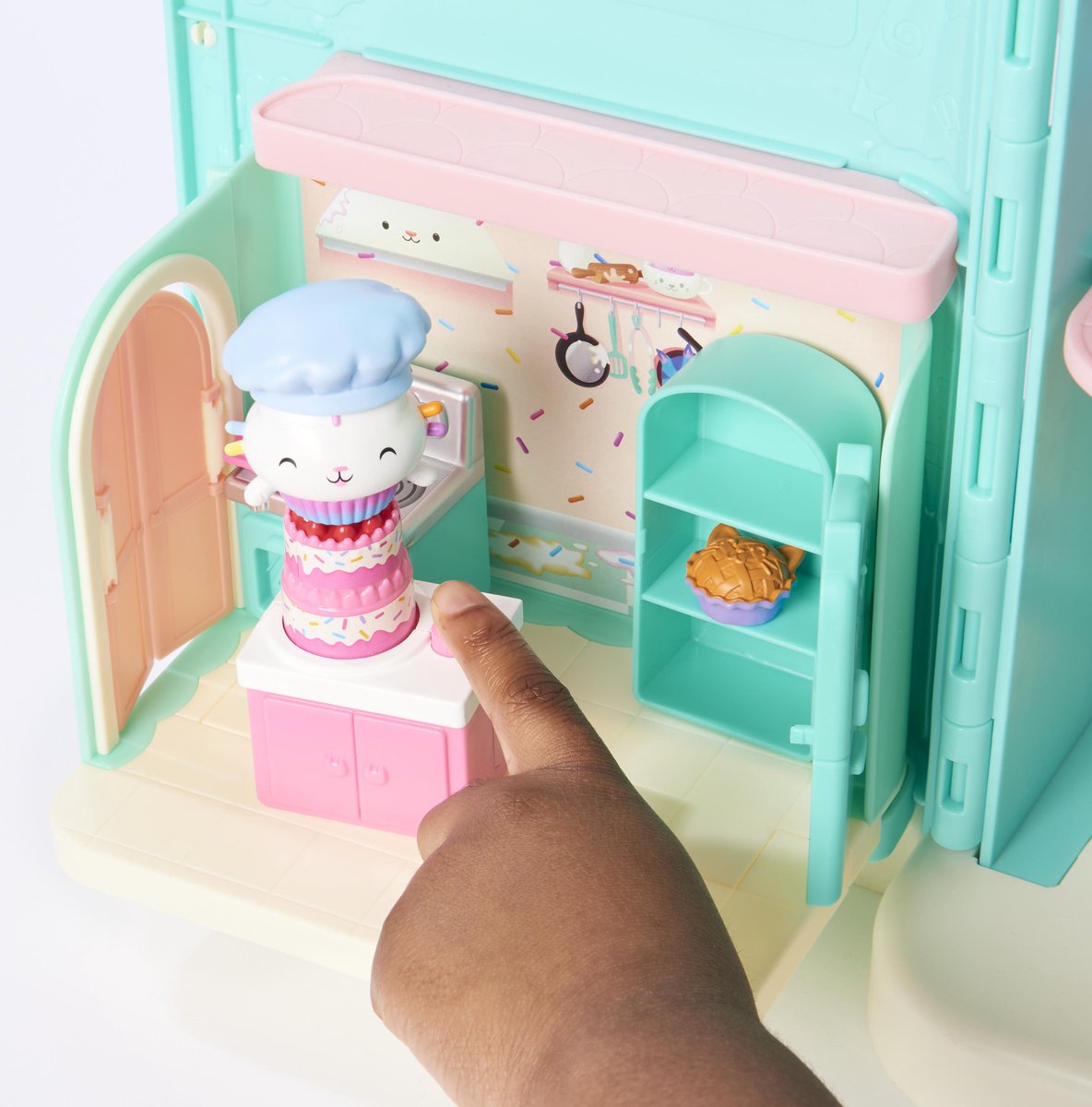 Gabby's Poppenhuis - Cakey's Keuken-speelset — afbeelding 3