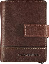 Maverick rough gear - pasjeshouder - creditcardhouder - super compact - RFID - bruin