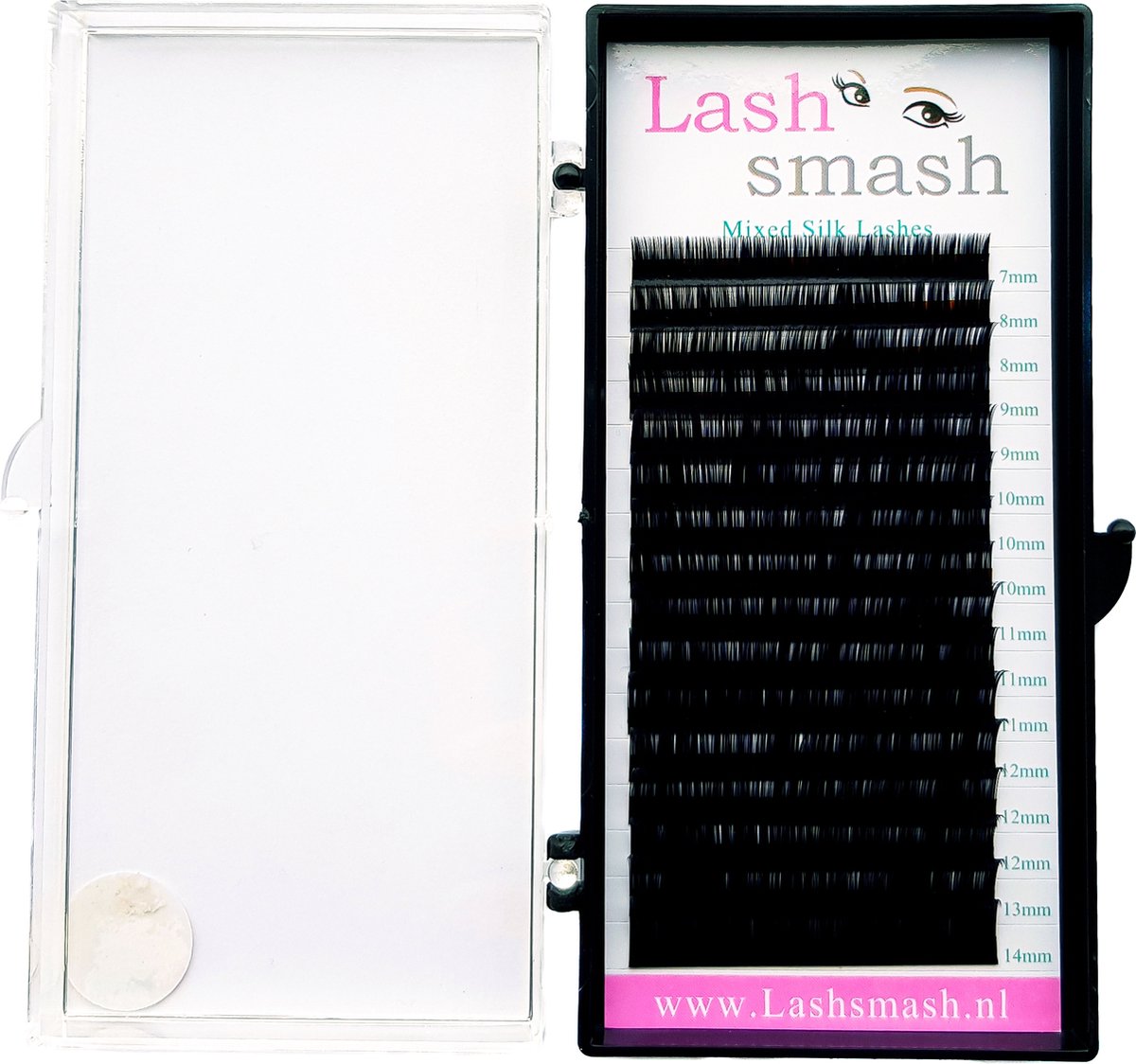 Goedkoopste Silk lashes D 0,10mm lengte 11mm