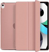 Ipad air 4 2020 hardcover - 10.9 inch – hard cover – iPad hoes - Hoes voor iPad – Tablet beschermer - rosegold