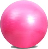 DW4Trading Gym ball - yoga - fitness - pilates - ballon suisse - 60 cm - rose