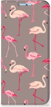 Stand Case Xiaomi Redmi Note 11/11S Hoesje met naam Flamingo