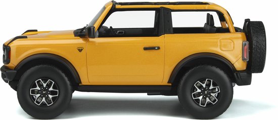 Maquette résine GT Spirit GT858 - Ford Bronco Badlands Cyber Orange 2021 1/18