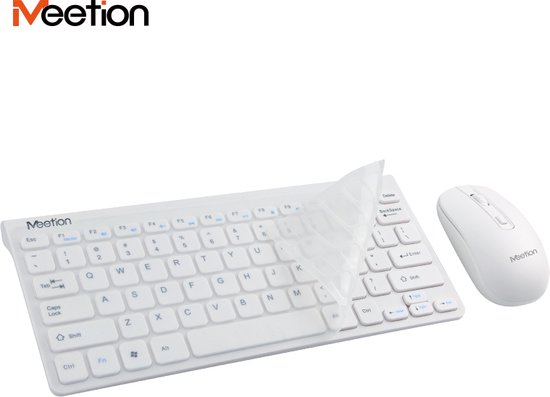 Meetion Mini4000 Slim- Ensemble Mini clavier et souris sans fil