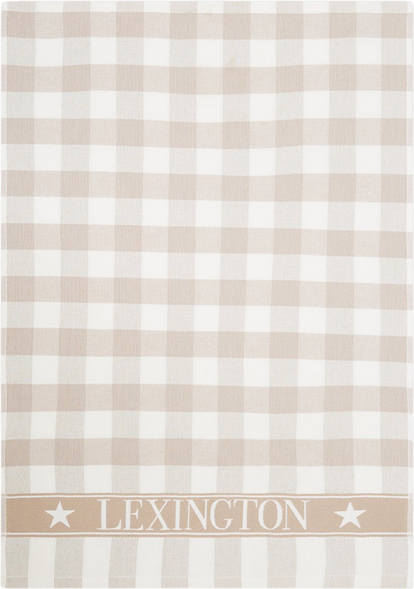 Handtuch Icons Checked Cotton Terry