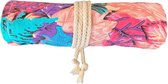 ZODY SHOP - Roletui voor potloden en pennen - Patroon: Kleurrijke Bladeren - 48 stuks - 57 x 20 cm (uitgerold)