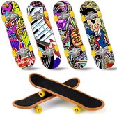 Fingerboard - 6 Stuks - Uitdeelcadeau - Mini Skateboard - Vinger Skateboard